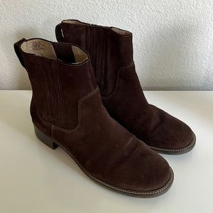 LL Bean Suede Chelsea Boots